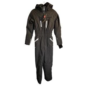 Free People Movement All Prepped Ski Suit Black Size XS  NWT